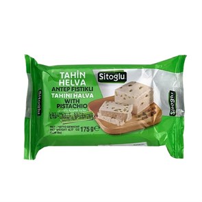 Sitoglu  Кунжутная халва с фисташками 175гр  1/12шт