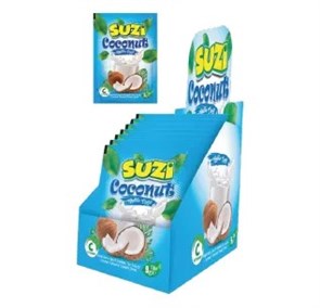 SUZI INTANT POWDER DRINK COCONUT FLAVORED напитки порошок  сушеный со вкусом кокоса. 1/24шт.