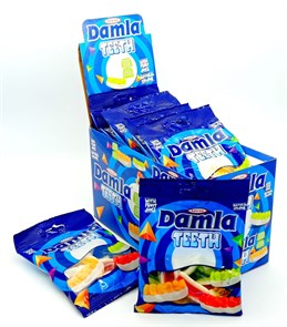 Tayash DAMLA GUMMY Жевательный мармелад зубки 80гр. 1/12шт.*6бл.
