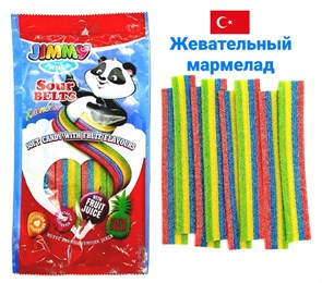 Tayash Кислые ремешки Jimmy Sour Belts, Ассорти 75гр. 1/12шт.*6бл.