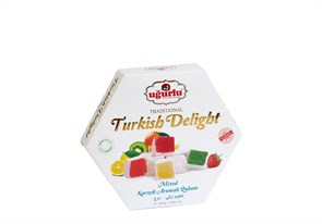 Ugurlu Лукум Altigen Ассорти в пудре 250 гр 1/12