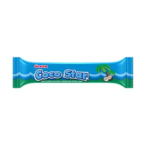 Ulker Батончик  кокос в шоколаде Coco Star 25гр.  1/24шт.
