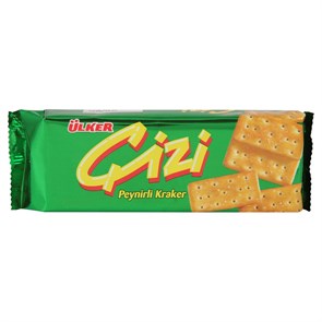 ULKER cizi крекеры соленые со вкусом сыра 70гр  1/24шт.