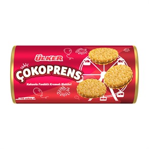 Ulker cokoprens сэндвич-печенье с шок. ореховой начинкой 300гр.  1/12шт.