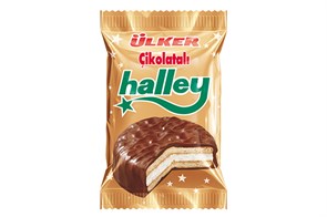 ULKER halley сэндвич печенье с молочным шоколадом 30гр.*36шт