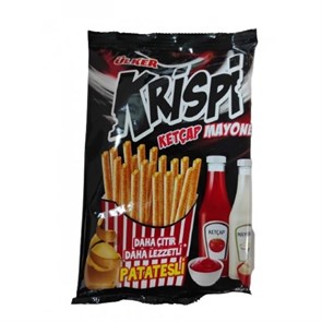 Ulker Картофельные палочки кетчуп майонез Krispi Nacho 40гр*15шт