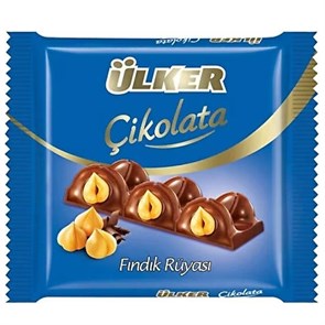 Ulker шоколад с фундуком 75гр. 1/36шт.