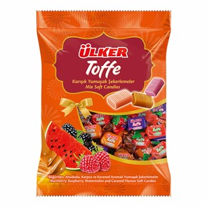 Ulker Toffi ассорти (жевательные конфеты) 225гр.*15шт.
