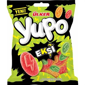 Ulker yupo EKSI Жевательный мармелад кислый 65гр. 1/24шт.
