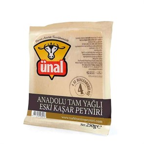 Unal Anadolu tam yagli eski kasar Сыр выдержанный твёрдый  250гр.