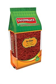 Yalcinkaya Пул бибер сладкий красный перец крупного помола 500гр (PUL BiBER TATLI 500 GR) 1/20шт.