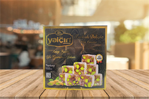 Yalcin рахат-лукум с фисташки 400гр. 1/27шт.