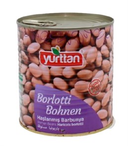 YURTTAN Вареная Барбуния Barbunya Fasulye Haşlama Konserve  1/12