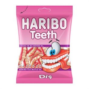 Жев.мармелад “Haribo” 80 гр Зубки молочные 1/24шт.