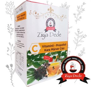 Ziya Dede c витамином и прополисом чай 150гр. 1/36шт.