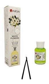 Диффузор AKSA WHITE FLOWERS 50 МЛ (80 шт в коробке)