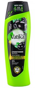 Vatika Шампунь для слабых и ломких волос оливковый 400 мл (6/12 шт в коробке)