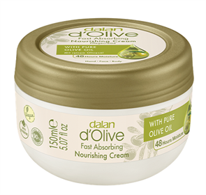 Dalan d'Olive Крем для тела, рук и лица с оливковым маслом 150 мл (24 шт)