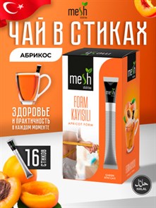 MESH STICK Form Apricot Tea чай очищающий абрикосовый в стиках 1/12шт.