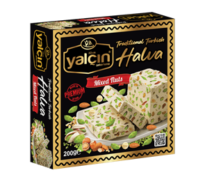 Yalcin Кунжутная халва ассорти 200гр. 1/20шт.
