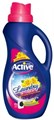 ACTIVE Гель для стирки белья универсальный "Clean Breeze" Степные цветы, 1500 мл, Pink (9 шт) - фото 826841