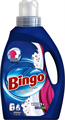 BINGO средство для стирки (LIQUID DET WHITE COLORS) 2.6л (6 шт) - фото 827011