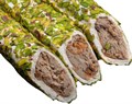 472 Hacibaba лукум Мега с пастой из миндаля в фисташковой стружке 2,5кг 1/6 - фото 827113