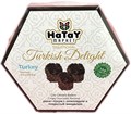 Hatay Market Citir Cikolata Badem рахат-лукум с шоколадом и покрытый миндалем 200гр. 1/36шт. - фото 828284
