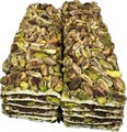 Hatay market TANE ANTEP PASTA белый лукум (Султан), горькое пралине, фисташки, глазурь из фисташек. 1/5кг. - фото 828400
