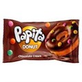 Кекс PAPITA DONUT с какао глазурью, шоколадной начинкой и цветными драже 40гр. 1/24шт.*6бл. - фото 828610
