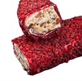 Лукум Hacibaba 666 Молочный c фисташкой в малиновых гранулах - фото 828806