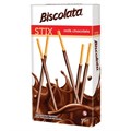 Палочки бисквит. “Biscolata” покрытые мол.шоколадом 40гр  12шт/бл  4бл/кор - фото 829100