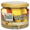 Sosero ассорти перцев фаршированный сыром 290гр. 1/12шт. - фото 829470