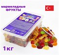 Tayas DAMLA GUMMY жевательный желейный мармелад фруктовый сад 1кг. 1/12шт. - фото 829590