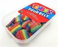 TOYBOX LICORICE кислые бруски короткие, радуга, бокс 200гр. 1/24шт. - фото 829647