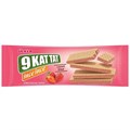 Ulker вафли 9 kat tat inse с клубничным кремом 114гр.1/16шт. - фото 829881