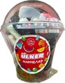 Ulker Yupo мармелад стаканчик-ленточки “Арбуз” 150гр. 1/12шт. - фото 829904